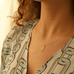 925 Sterling Silver G Clef Necklace