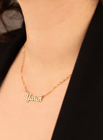 925 Sterling Silver Twi̇st Zi̇nci̇rli̇ İsi̇m Necklace