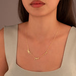 925 Sterling Silver Handmade Personalized Multiple Name Necklace