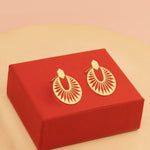 925 Sterling Silver Sunburst Earrings