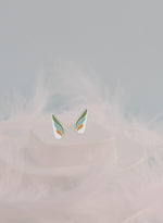 925 Sterling Silver Multi Color Wings Earring