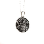 925 Sterling Silver Tevhid Dualı Necklace