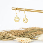925 Sterling Silver Heart Chakra Earring