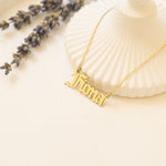 925 Sterling Silver Name Necklace Old London