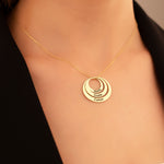 925 Sterling Silver Sisters Three Name Necklace