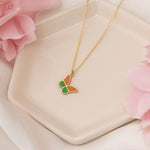 925 Sterling Silver Butterfly Necklace