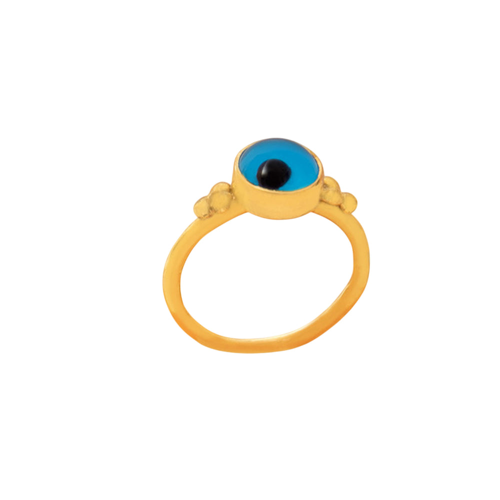 925 Sterling Silver Evil Eye Ring 561