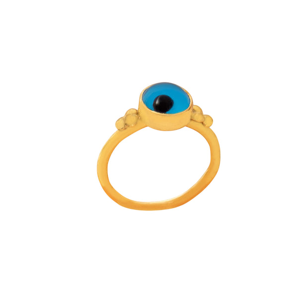 925 Sterling Silver Evil Eye Ring 561