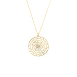 925 Sterling Silver Sacred Geometry Necklace