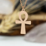 925 Sterling Silver Ankh Necklace