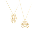 925 Sterling Silver Egyptian Mythology Necklace