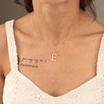 925 Sterling Silver Letter Necklace