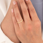 925 Sterling Silver Rhombus Diamond Ring