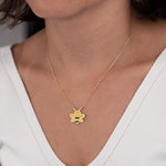 925 Sterling Silver Bee Enamel Necklace