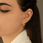 925 Sterling Silver Korean Love Heart Studs