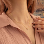925 Sterling Silver Personalized Little Zodiac Necklace