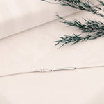 925 Sterling Silver Morse Code Bracelet