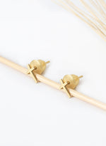 925 Sterling Silver Catholic Cross Stud Earring