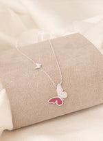 925 Sterling Silver Butterfly Necklace
