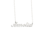 925 Sterling Silver Name Necklace 309