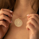 925 Sterling Silver Sacred Geometry Necklace