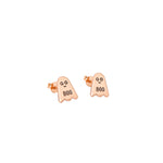 925 Sterling Silver Ghost Studs