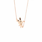 925 Sterling Silver Rabbit Necklace