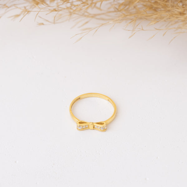 925 Sterling Silver Bow Tie Ring