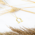 925 Sterling Silver Personalized Omega Name Necklace