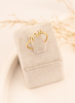 925 Sterling Silver Name Ring