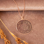 925 Sterling Silver Evil Eye Duası Round Circle