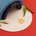 925 Sterling Silver Crab Origami Necklace