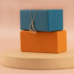 925 Sterling Silver Ice Skate Necklace