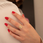 925 Sterling Silver Birth Flower Ring 575