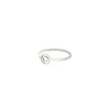 925 Sterling Silver Round Symbol Statement Ring