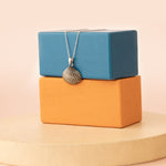 925 Sterling Silver 3D Seashell Necklace