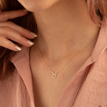 925 Sterling Silver Personalized Little Zodiac Necklace