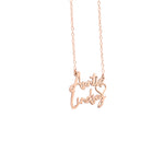 925 Sterling Silver Two Name Necklace With Heart