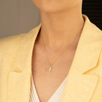 925 Sterling Silver Initial Necklace