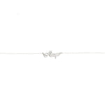 925 Sterling Silver Custom Name Anklet Bracelet