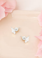 925 Sterling Silver Elephant Studs