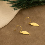 925 Sterling Silver Leaf Earrings