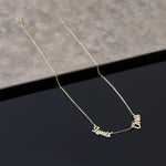 925 Sterling Silver Personalized Multiple Name Necklace