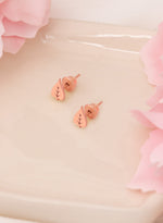 925 Sterling Silver Leaf Studs