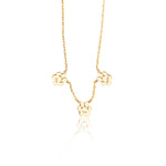 925 Sterling Silver Paw Neckalce