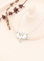 925 Sterling Silver Dragon Dragonfly Necklace