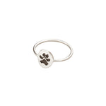 925 Sterling Silver Paw Ring