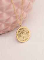 925 Sterling Silver Tree of Life Necklace