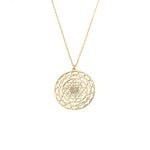 925 Sterling Silver Sacred Geometry Necklace