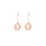 925 Sterling Silver Sacral Chakra Earring